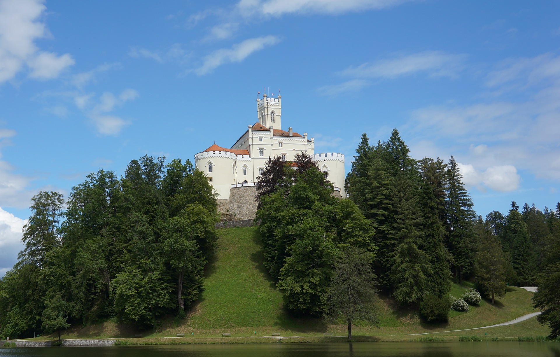 Zamek w Trakoscianie - Chorwacja Północna